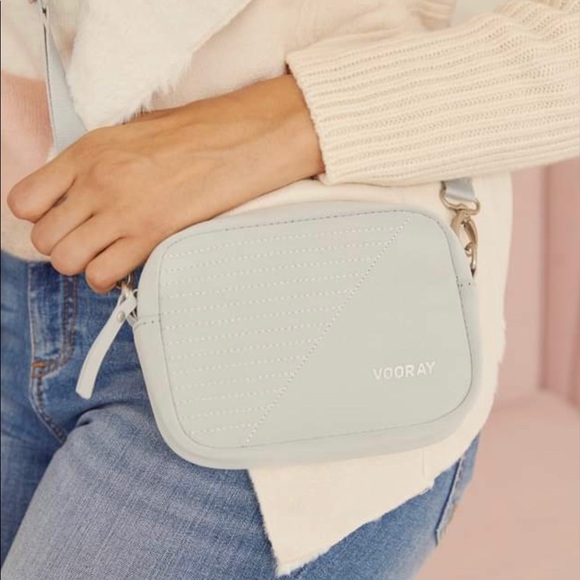 🌸VOORAY SIDEKICK CROSSBODY BAG - GREY MOTO🌸 - Picture 3 of 15